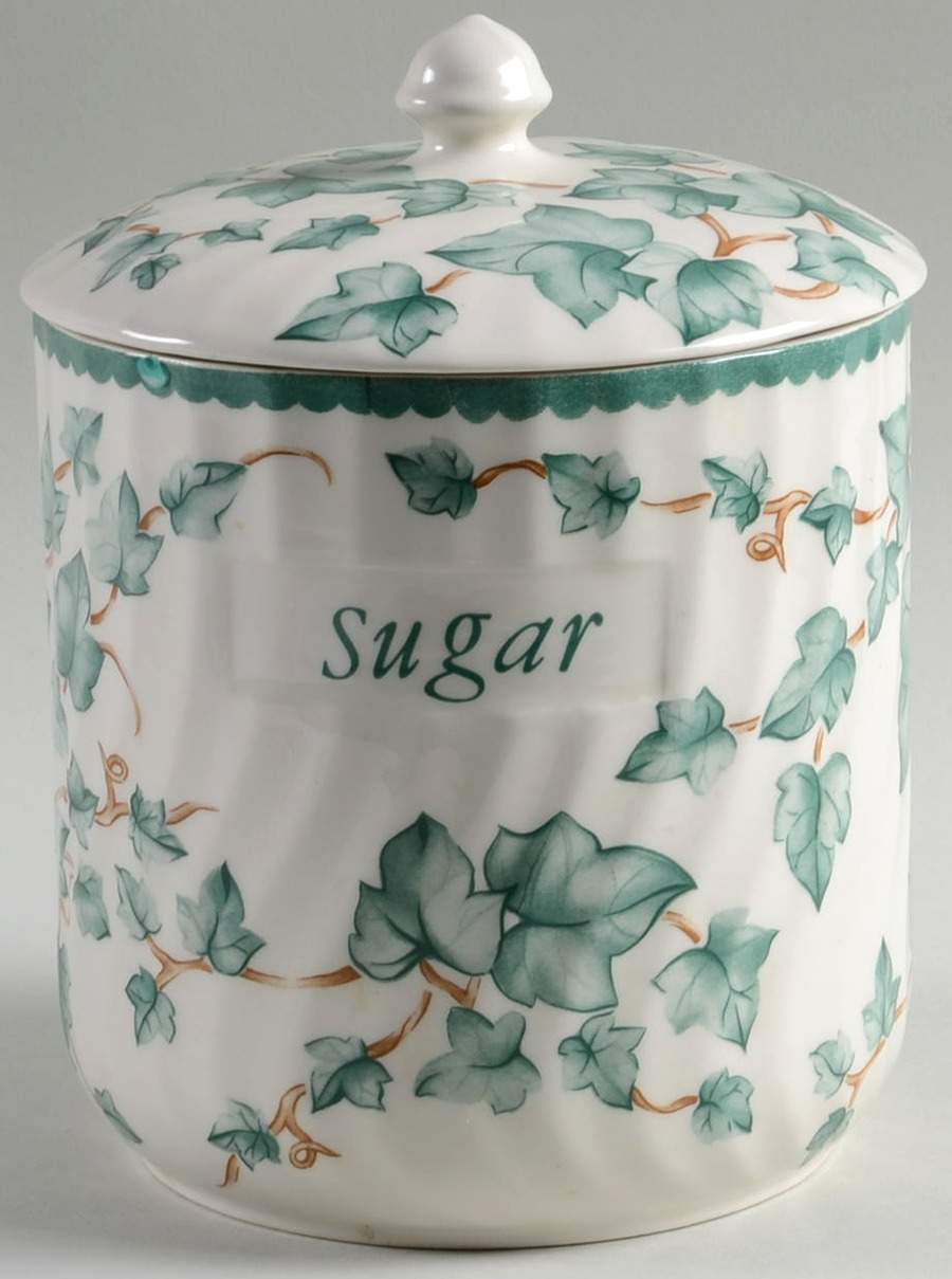Country Vine Sugar Canister & Lid by Barratts-1