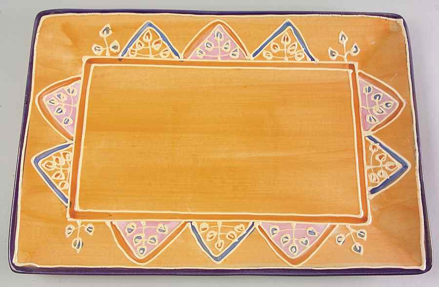 Canyon 15" Rectangular Serving Platter by Block-1