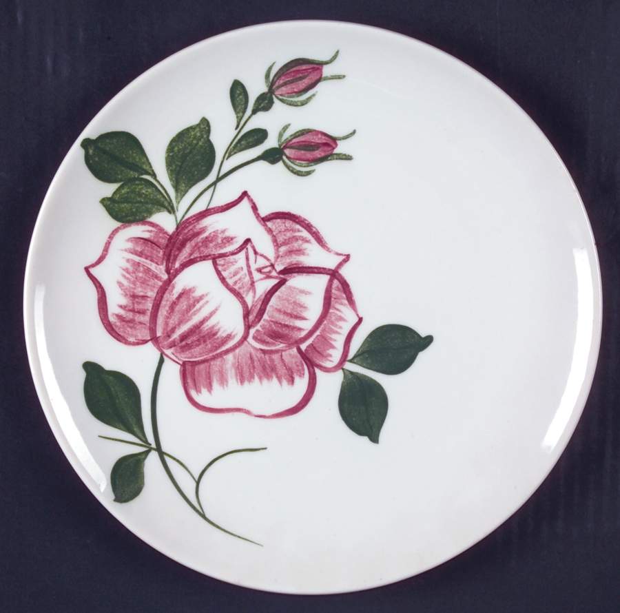 Margaret Rose Luncheon Plate by Blue Ridge Southern Pottery-1