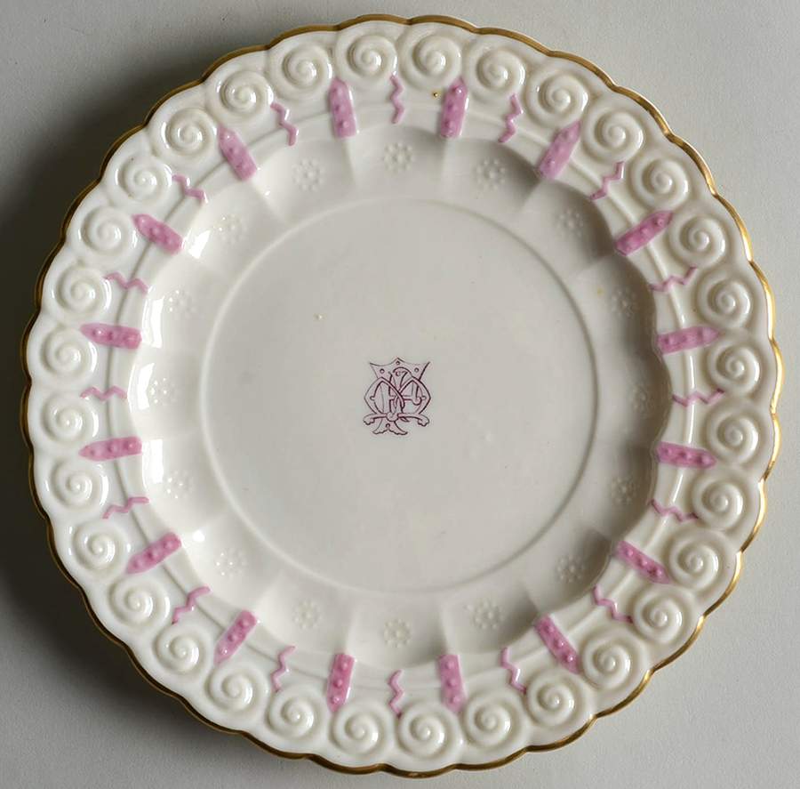 Insttitute Salad Plate by Belleek Pottery (Ireland)-1