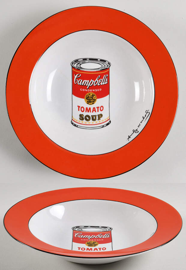 Art Large Rim Soup Bowl by Block-1
