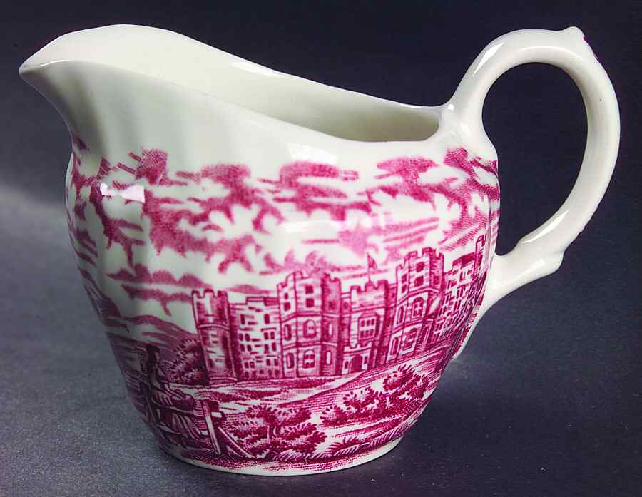 Olde Country Castles Red Creamer by British Anchor-1