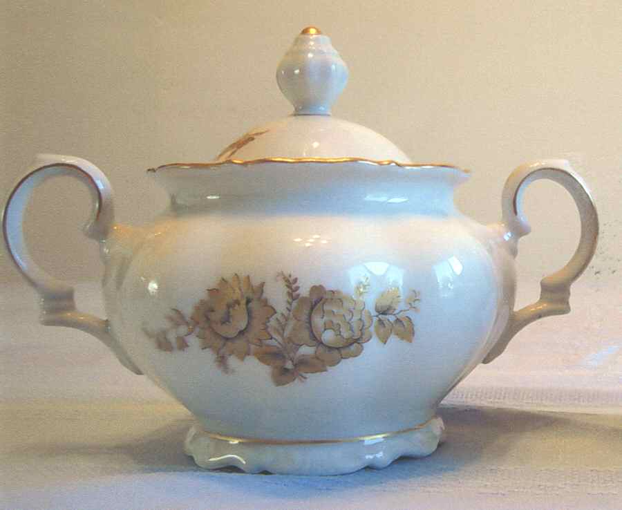 BTH236 Sugar Bowl & Lid by Bareuther & Co-1