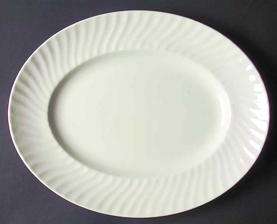 BTT20 12" Oval Serving Platter by Barratts-1