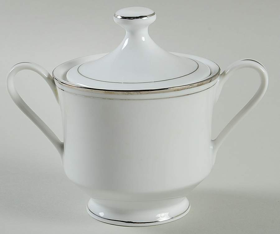 Sterling Sugar Bowl & Lid by Baum Brothers-1