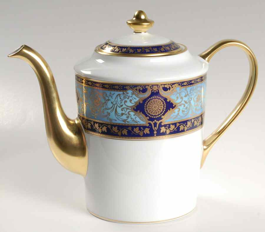 Grace Coffee Pot & Lid by Bernardaud-1