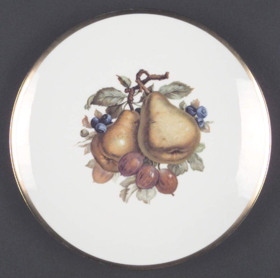 BTH4B (1-4" Gold Trim) Salad Plate by Bareuther & Co-1