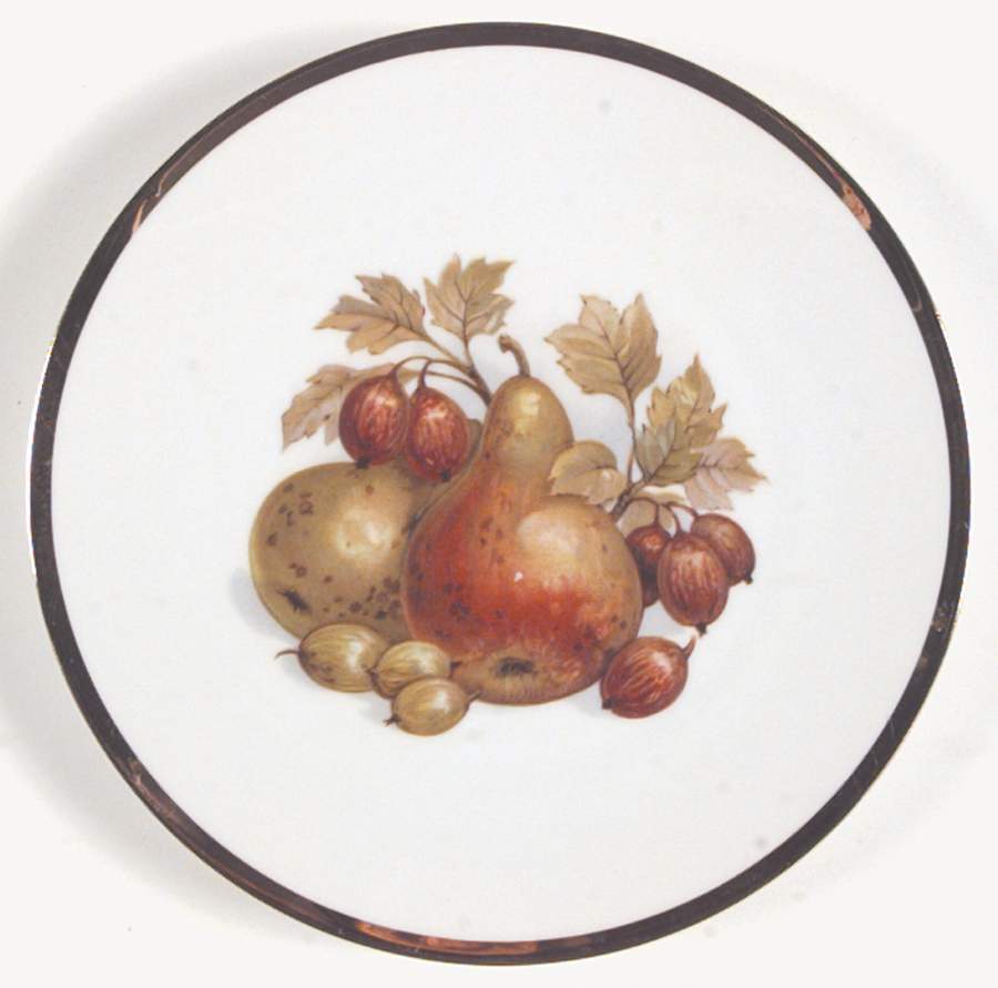 BTH4B (1-4" Gold Trim) Salad Plate by Bareuther & Co-1
