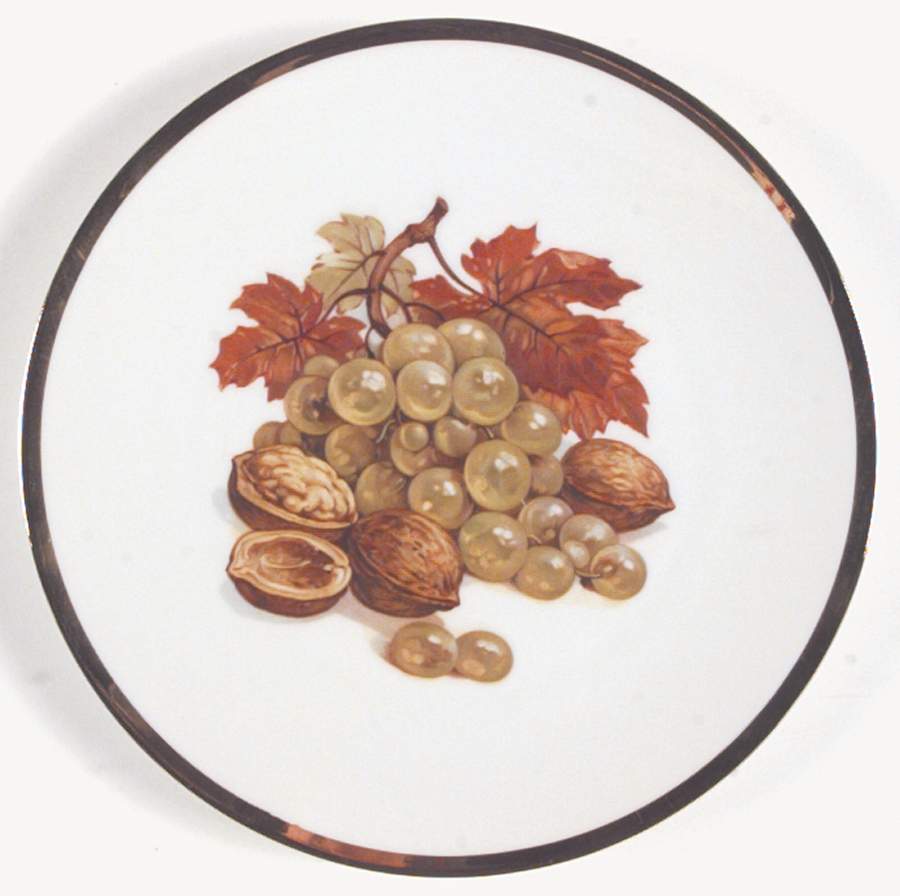 BTH4B (1-4" Gold Trim) Salad Plate by Bareuther & Co-1