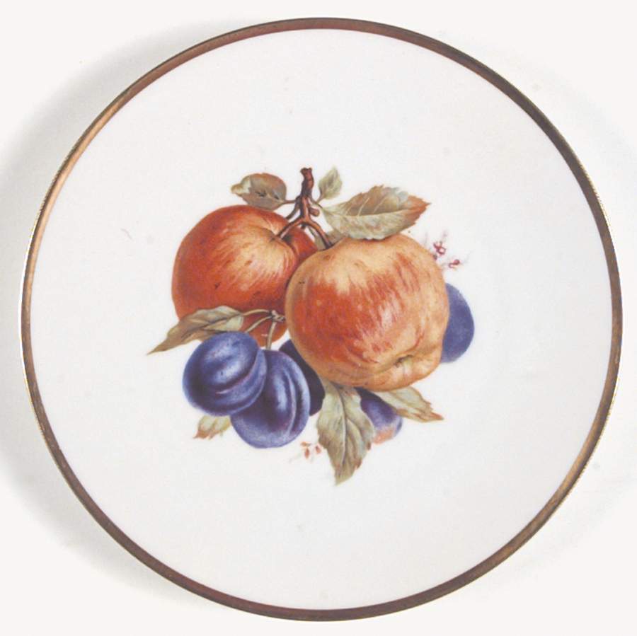 BTH4B (1-4" Gold Trim) Salad Plate by Bareuther & Co-1