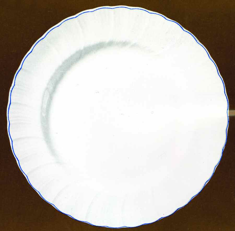 Filber Bleu Large Dinner Plate by Bernardaud-1