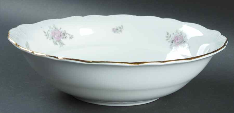 La Maria (Center Design) 9" Round Vegetable Bowl by Bohemia Ceramic Works-1