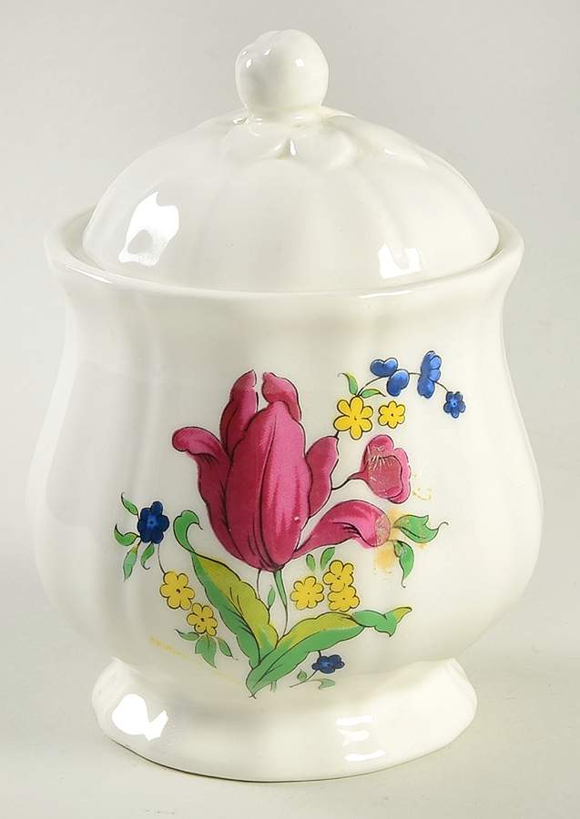 BOI1 Sugar Bowl & Lid by Bon Vivant-1