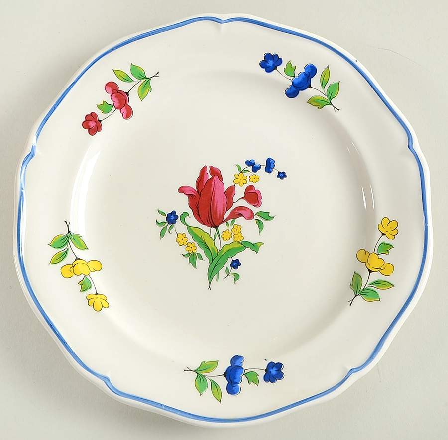 BOI1 Salad Plate by Bon Vivant-1
