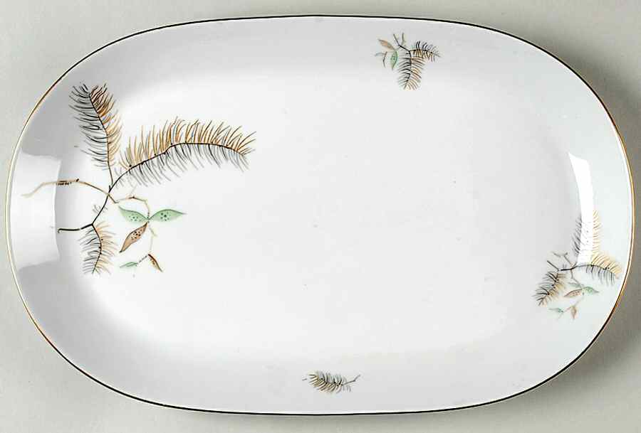 3329 12" Oval Serving Platter by Johann Seltmann-1