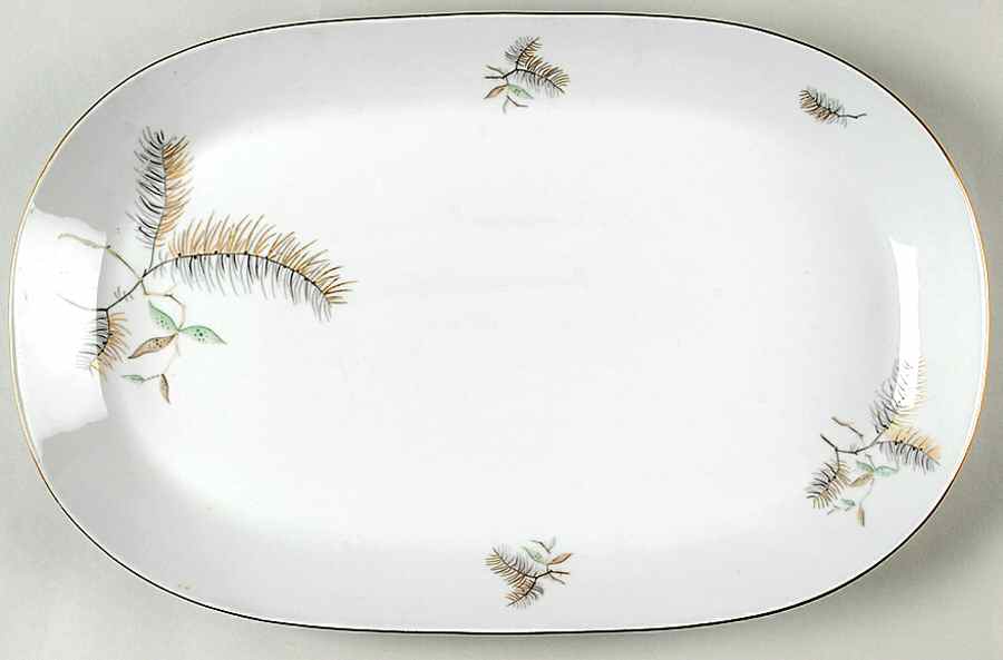 3329 14" Oval Serving Platter by Johann Seltmann-1