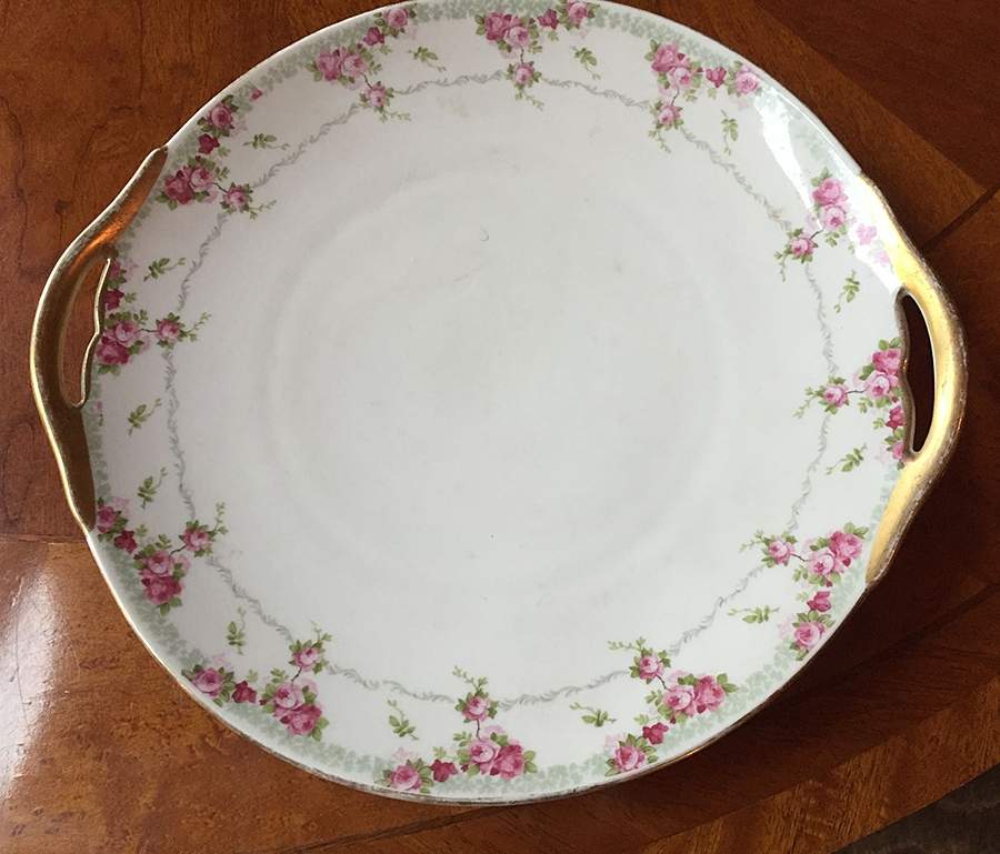 BER247 Handled Cake Plate by Bernardaud-1