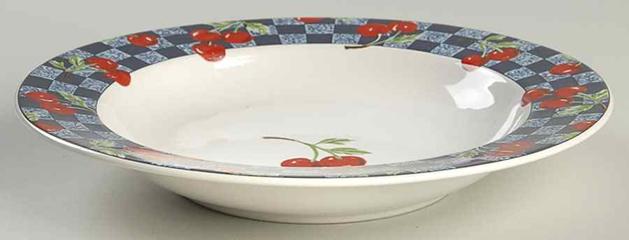 Cherries Rim Soup Bowl by Block-1