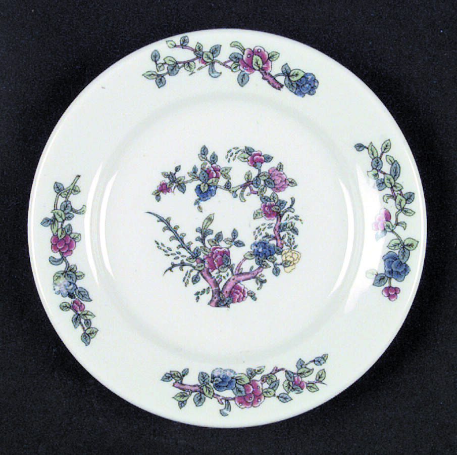 Mandalay (No Rings) Bread & Butter Plate by Buffalo Pottery-1