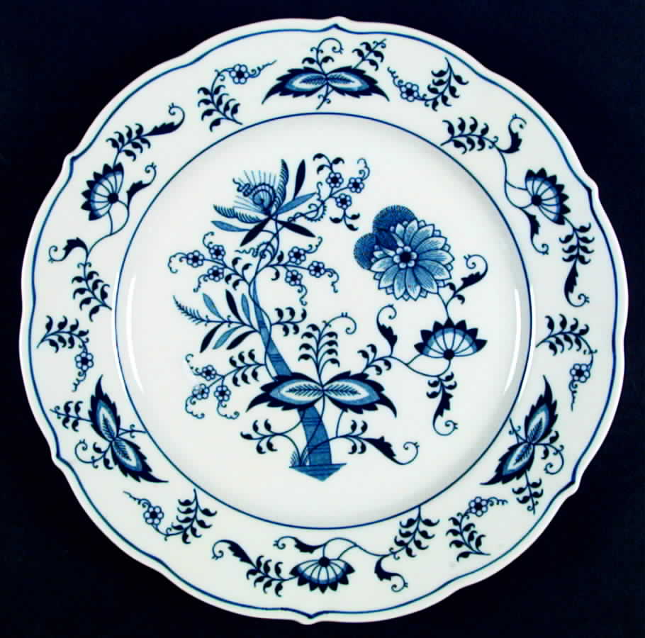 Blue Danube (2001 Anniversary Stamp) Dinner Plate by Blue Danube (Japan)-1