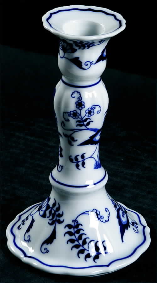 Blue Danube (2001 Anniversary Stamp) Tall Candlestick by Blue Danube (Japan)-1