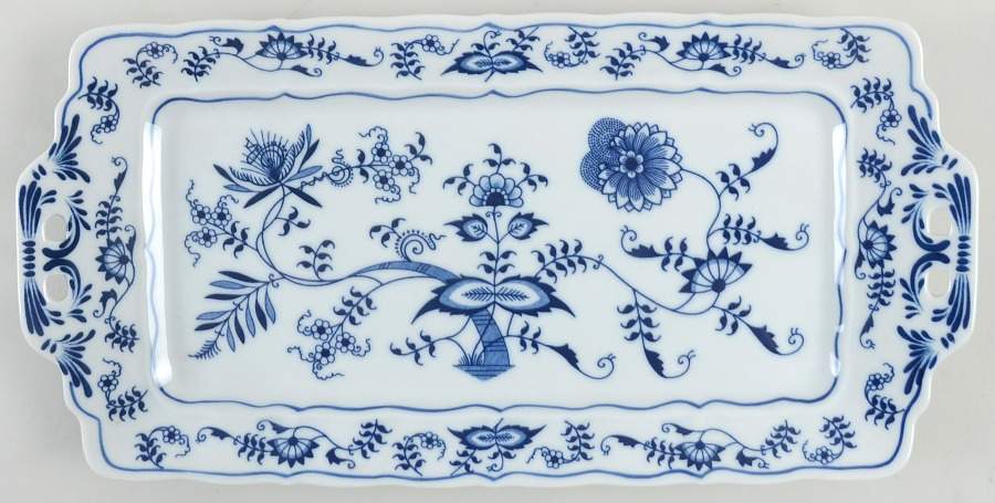 Blue Danube (2001 Anniversary Stamp) Large Sandwich Tray by Blue Danube (Japan)-1