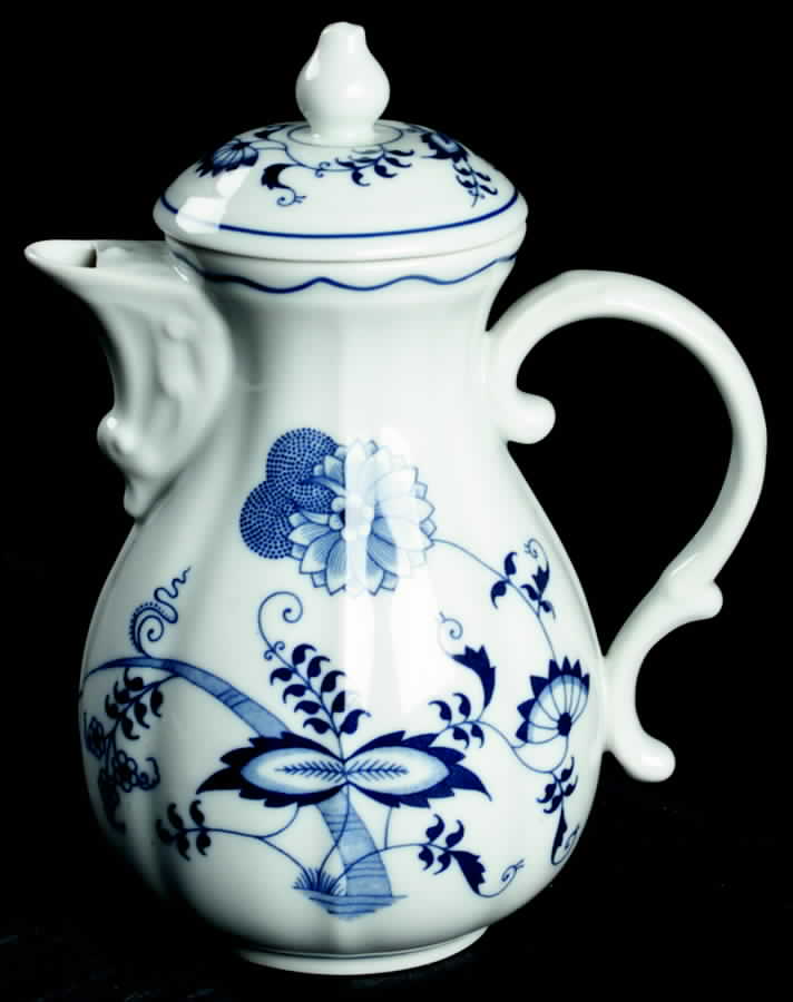 Blue Danube (2001 Anniversary Stamp) Mini Coffee Pot & Lid by Blue Danube (Japan)-1