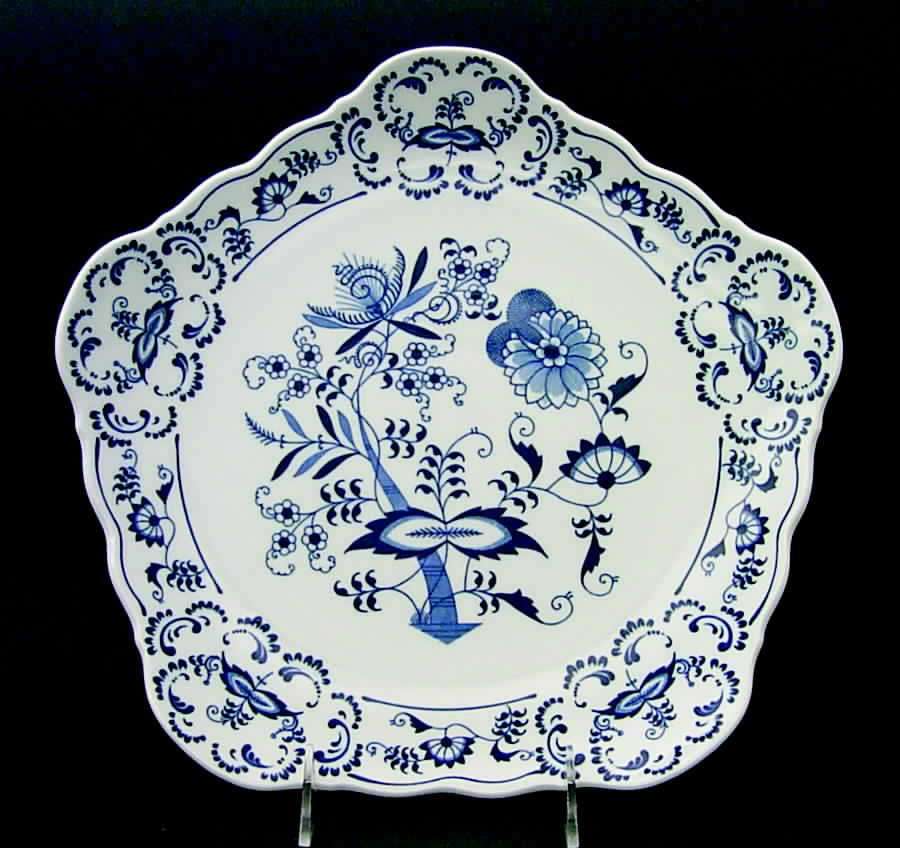 Blue Danube (2001 Anniversary Stamp) Pentagonal (5-Sided) Tray by Blue Danube (Japan)-1