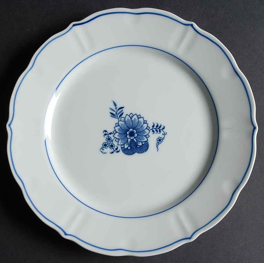 Blue Danube (2001 Anniversary Stamp) Accent Salad Plate by Blue Danube (Japan)-1