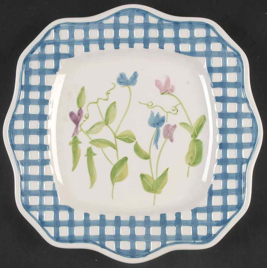 Sweet Pea Salad/Dessert Plate by Block-1