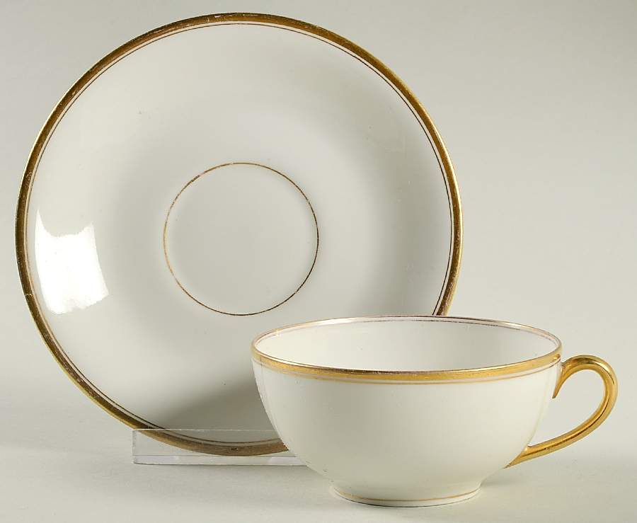 BWD300 Flat Cup & Saucer Set by Bawo & Dotter-1