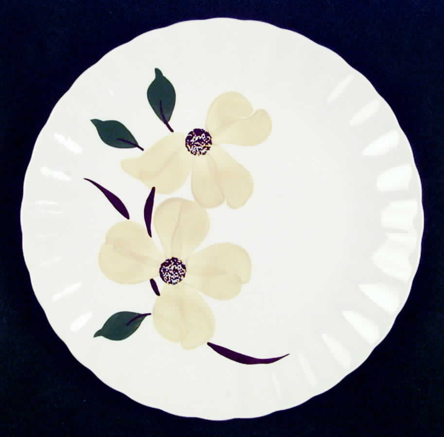 Country Roadside Dinner Plate by Blue Ridge Southern Pottery-1