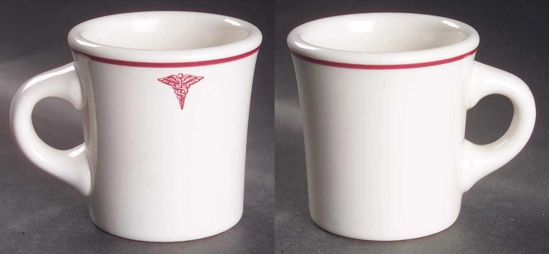 US Army Medical Corps Mug by Buffalo Pottery-1