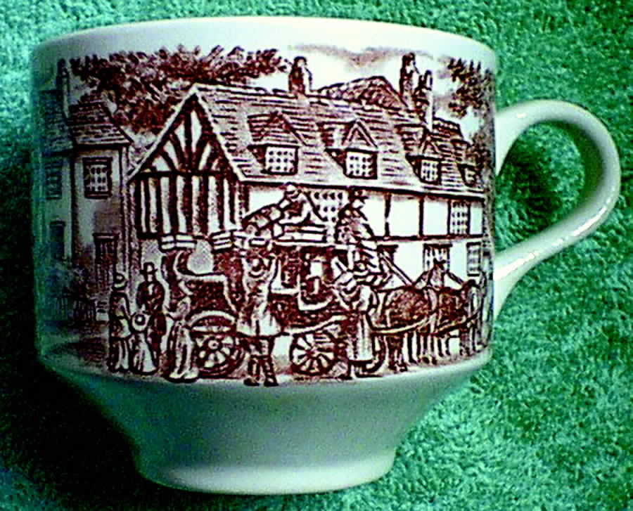 Swan Inn Flat Cup by Broadhurst-1