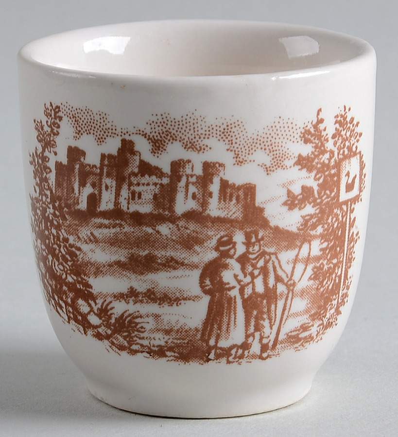 Swan Inn Single Egg Cup by Broadhurst-1