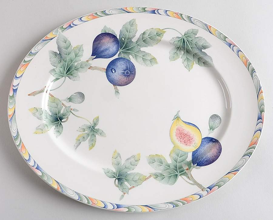 Naturelle 12" Oval Serving Platter by Barratts-1
