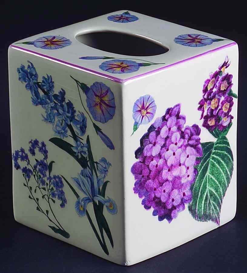 BNA3 Square Tissue Box Cover by Bernarda-1
