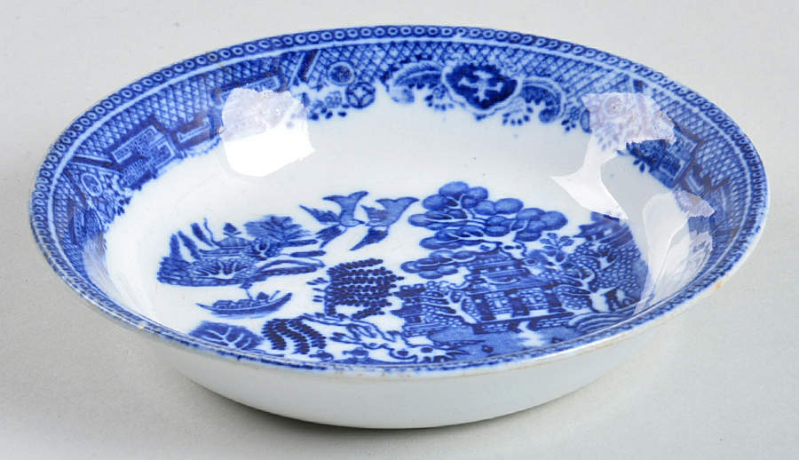 Blue Willow Fruit/Dessert (Sauce) Bowl by Barker Bros Ltd-1