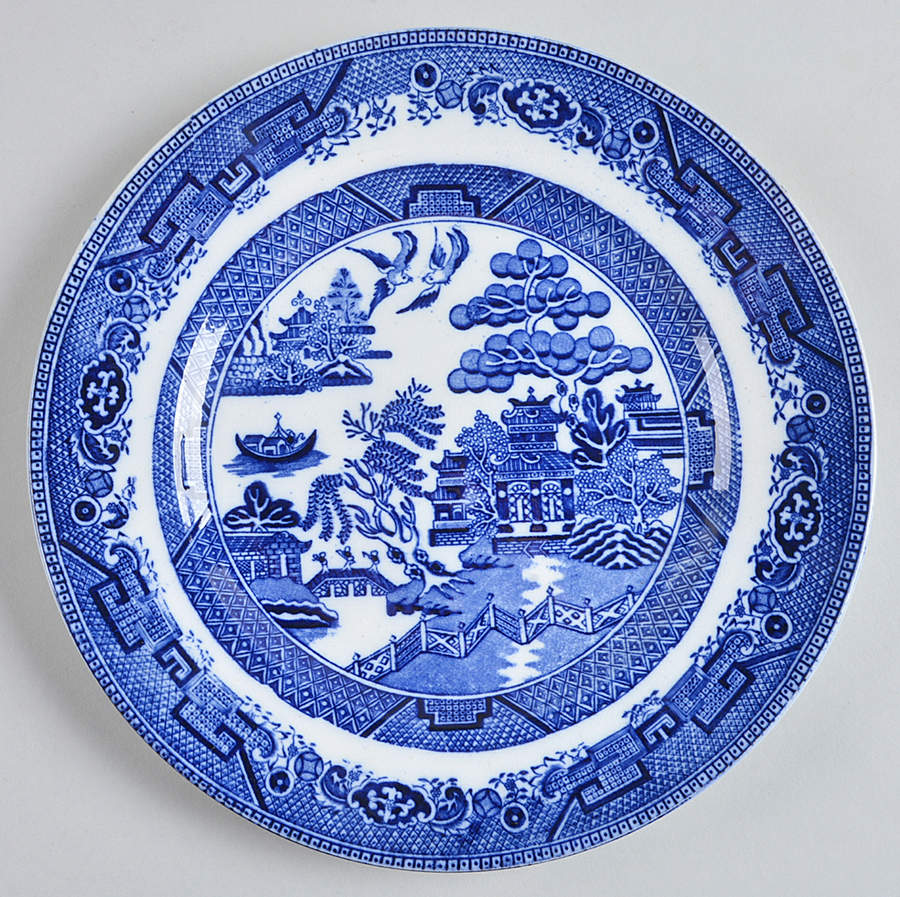 Blue Willow Dinner Plate by Barker Bros Ltd-1