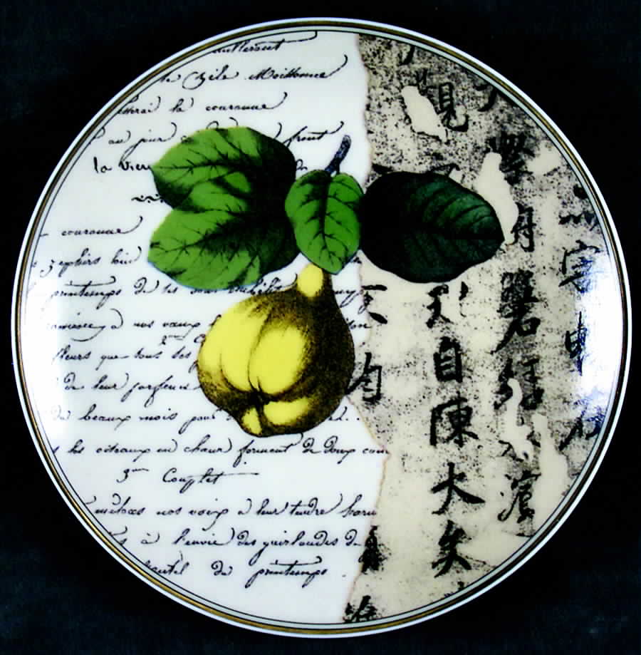 Poetry (Poesie) Canape Plate by Bernardaud-1