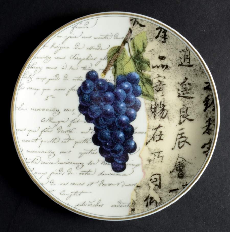 Poetry (Poesie) Canape Plate by Bernardaud-1