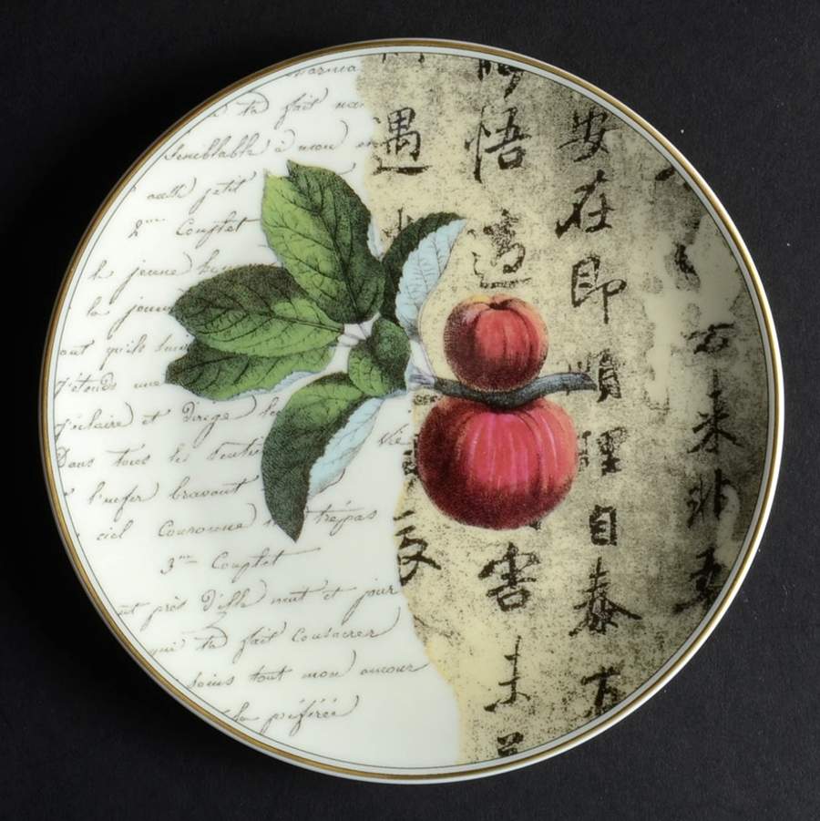 Poetry (Poesie) Canape Plate by Bernardaud-1