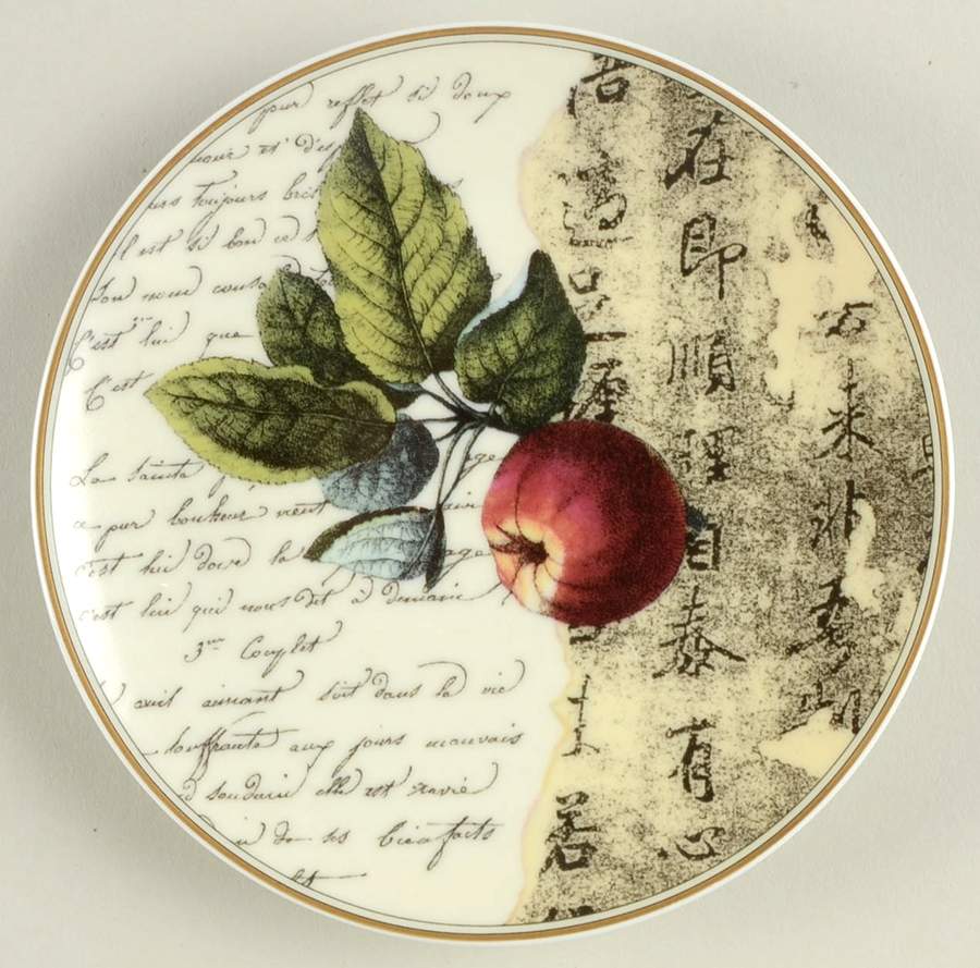 Poetry (Poesie) Canape Plate by Bernardaud-1
