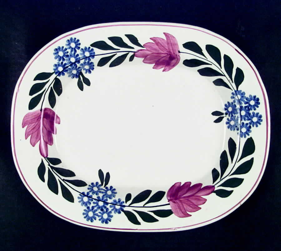 BRA9 12" Oval Serving Platter by British Anchor-1