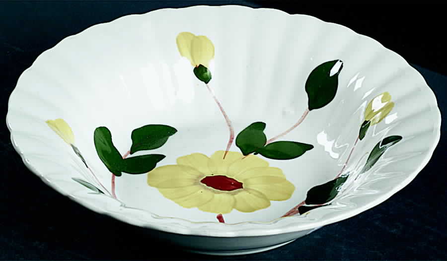BRP80 9" Round Vegetable Bowl by Blue Ridge Southern Pottery-1