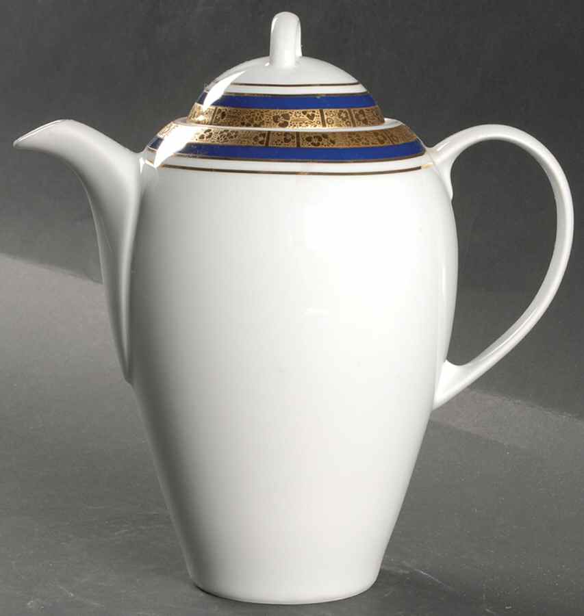 Hartford Cobalt Coffee Pot & Lid by Baum Brothers-1