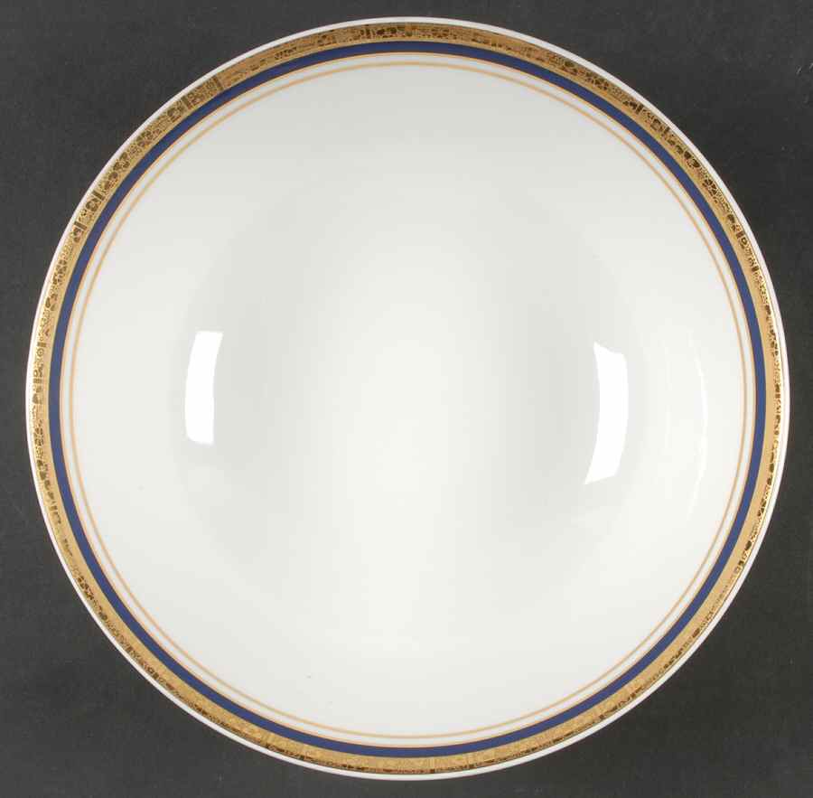 Hartford Cobalt 10" Round Vegetable Bowl by Baum Brothers-1
