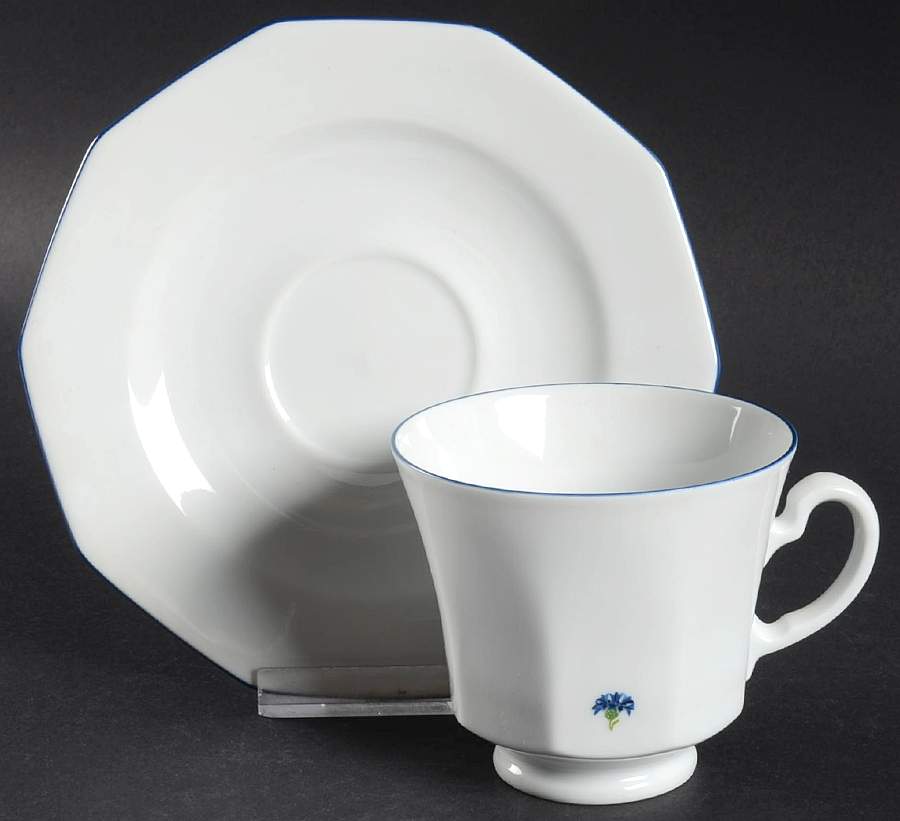 BSH1 Footed Cup & Saucer Set by Boda Shop-1
