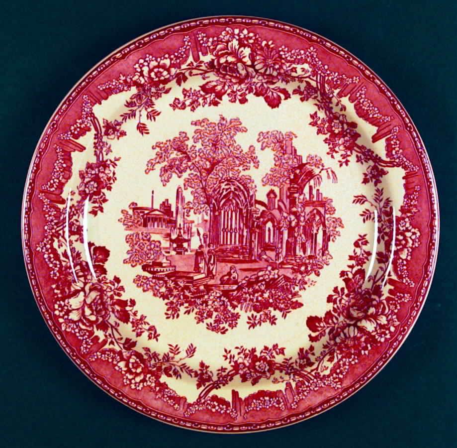 BUF74 Service Plate (Charger) by Buffalo Pottery-1