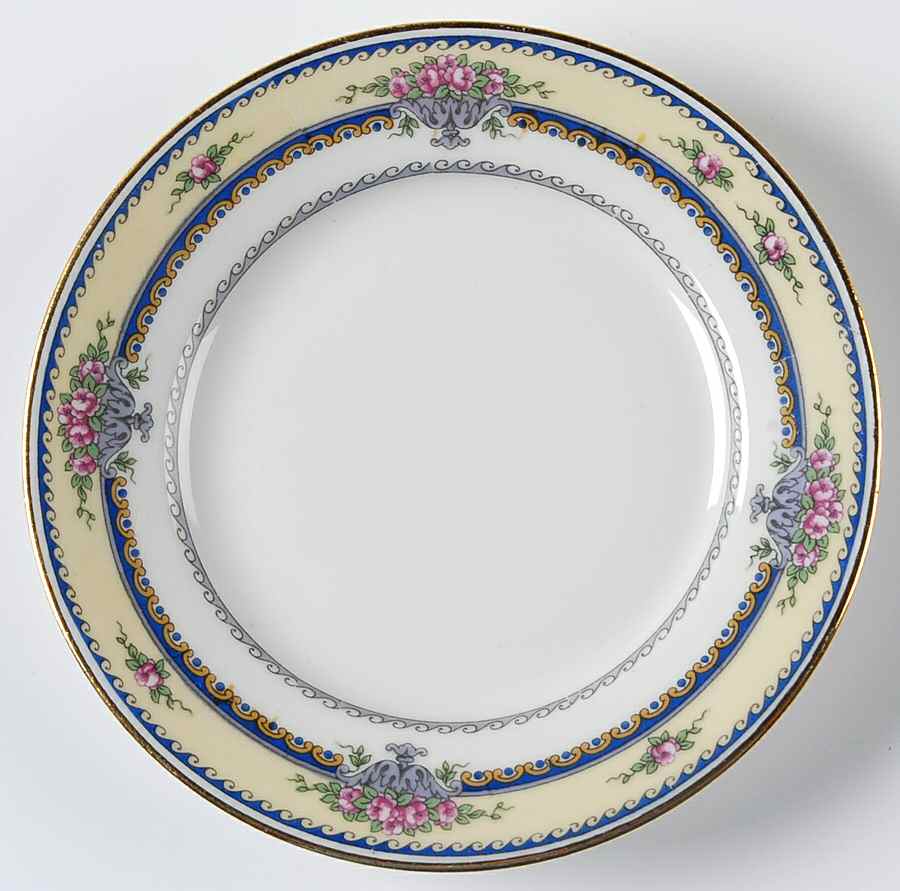 BOJ48 Bread & Butter Plate by Jean Boyer (Limoges)-1